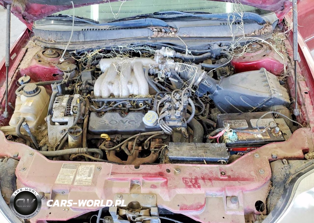 2000 Mercury Sable Gs VIN:1MEFM58UXYG613912 - 11