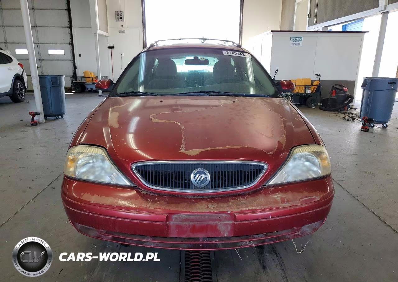 2000 Mercury Sable Gs VIN:1MEFM58UXYG613912 - 5