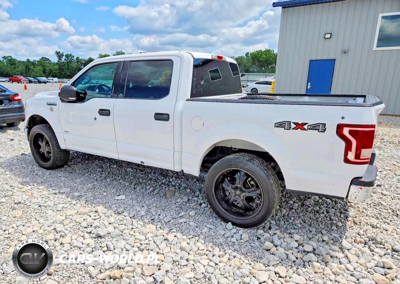 2017 Ford F150 Supercrew VIN:1FTEW1EG6HKE39753 - 2