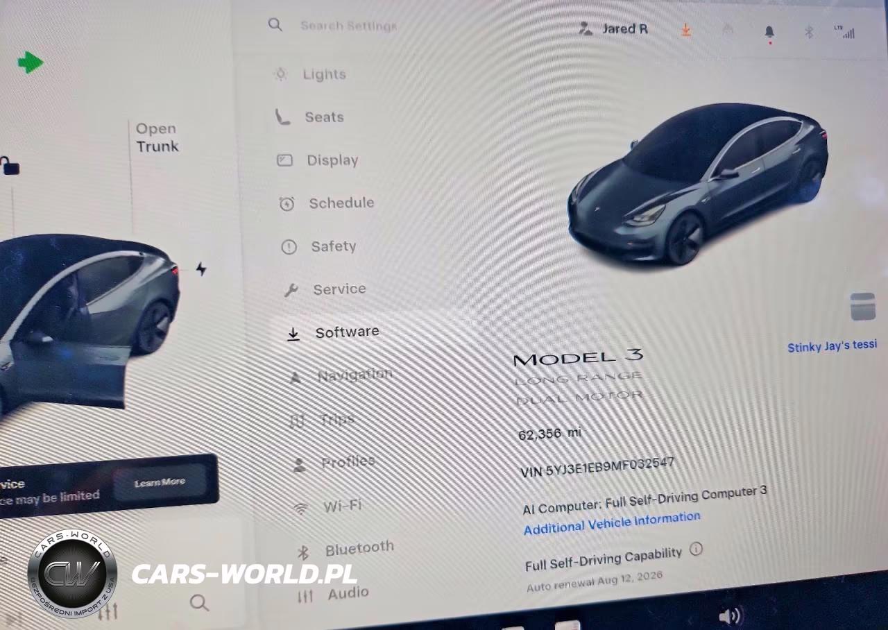 2021 Tesla Model 3 VIN:5YJ3E1EB9MF032547 - 9
