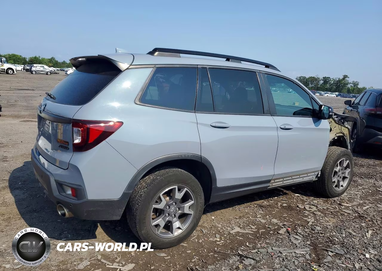 2022 Honda Passport Trail Sport VIN:5FNYF8H64NB019913 - 3