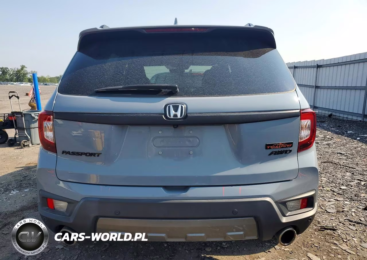 2022 Honda Passport Trail Sport VIN:5FNYF8H64NB019913 - 6