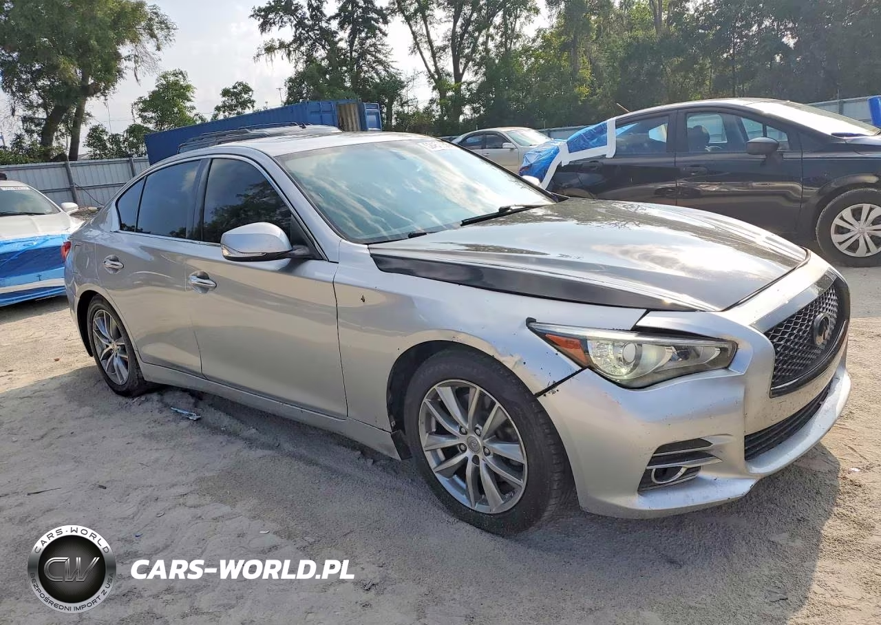 2014 Infiniti Q50 Premium VIN:JN1BV7AP8EM681879 - 4