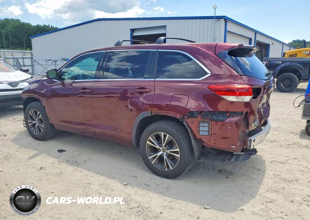 2017 Toyota Highlander Le VIN:5TDZARFH5HS023787 - 2