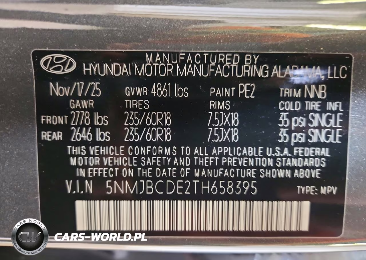 2026 Hyundai Tucson Sel VIN:5NMJBCDE2TH658395 - 13