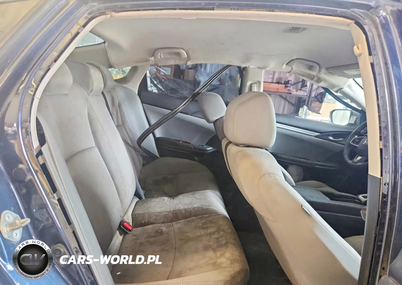 2018 Honda Civic Lx VIN:19XFC2F56JE005826 - 10