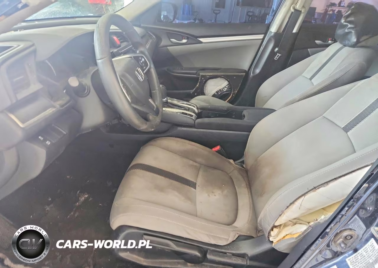 2018 Honda Civic Lx VIN:19XFC2F56JE005826 - 7