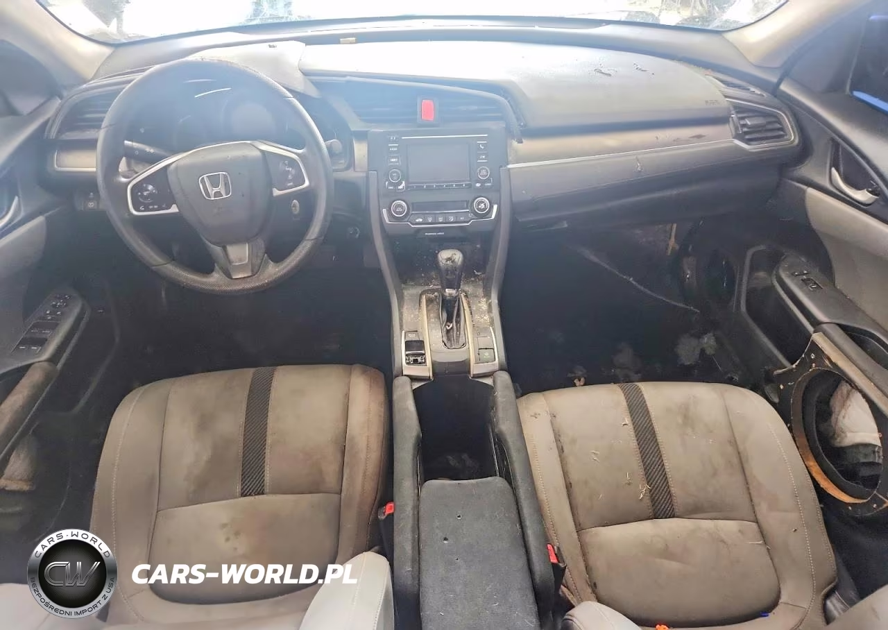 2018 Honda Civic Lx VIN:19XFC2F56JE005826 - 8