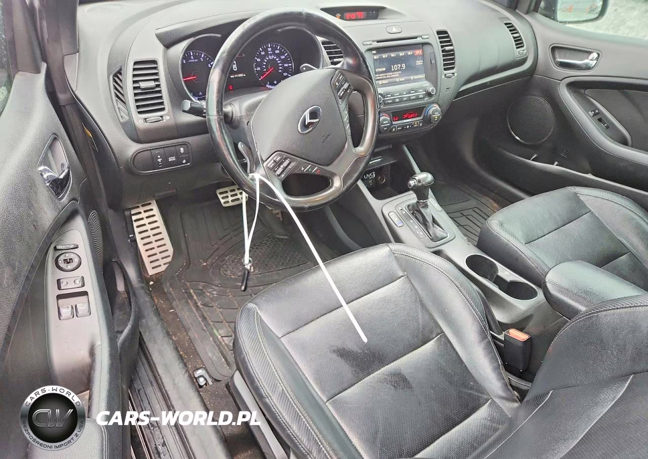 2016 Kia Forte Koup Sx VIN:KNAFZ6A31G5601360 - 8