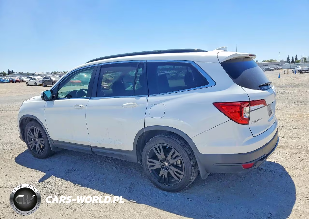 2022 Honda Pilot Se VIN:5FNYF5H20NB011822 - 2