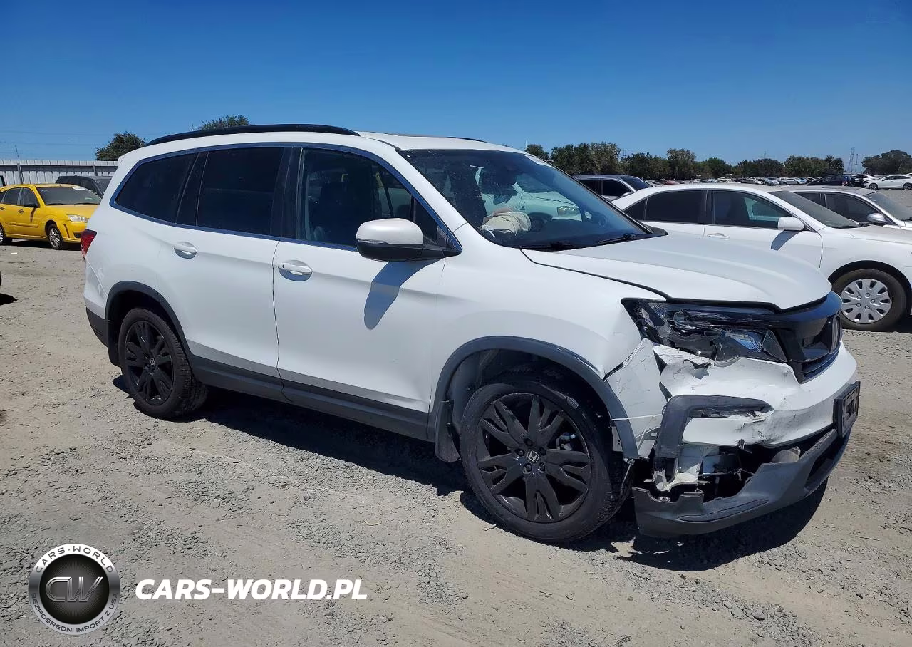 2022 Honda Pilot Se VIN:5FNYF5H20NB011822 - 4