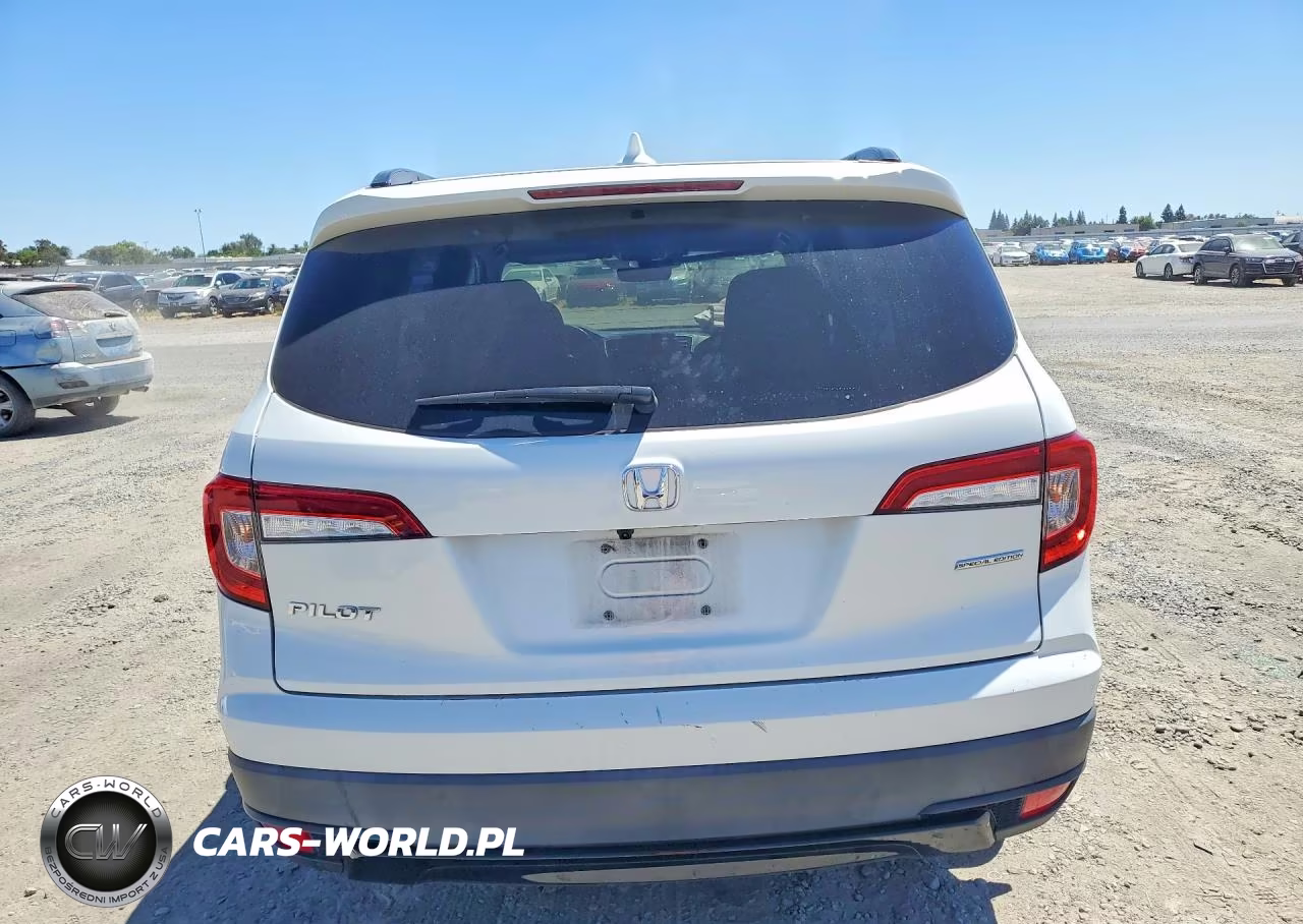 2022 Honda Pilot Se VIN:5FNYF5H20NB011822 - 6