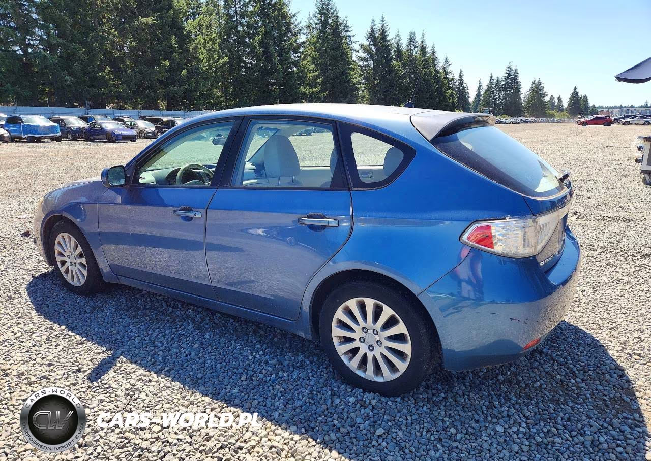 2008 Subaru Impreza 2.5I VIN:JF1GH61608H807392 - 2