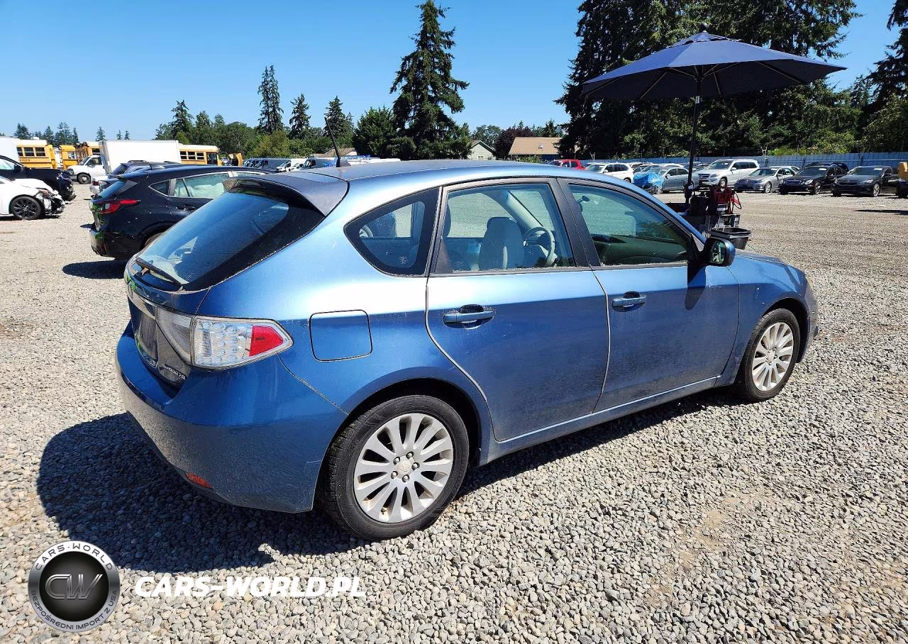 2008 Subaru Impreza 2.5I VIN:JF1GH61608H807392 - 3
