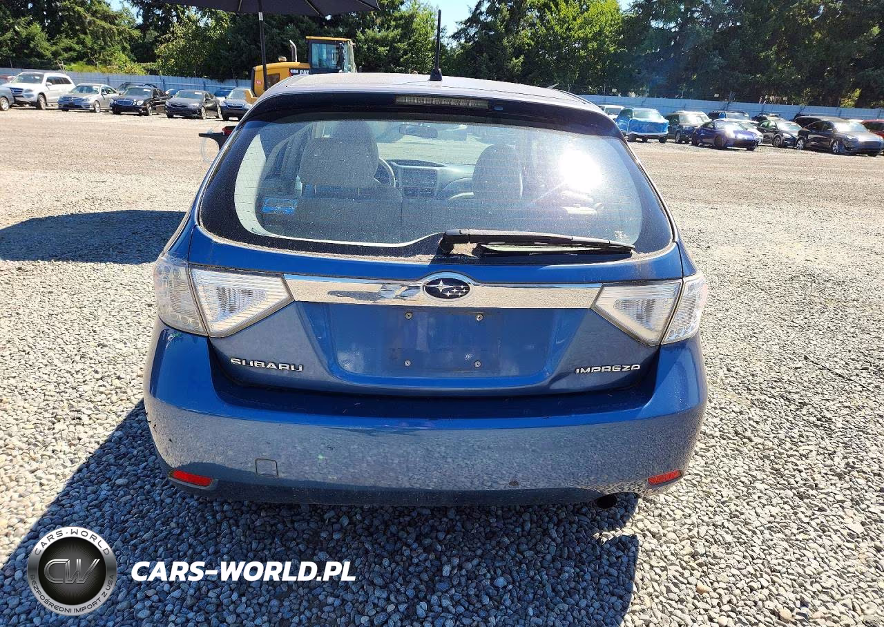 2008 Subaru Impreza 2.5I VIN:JF1GH61608H807392 - 6