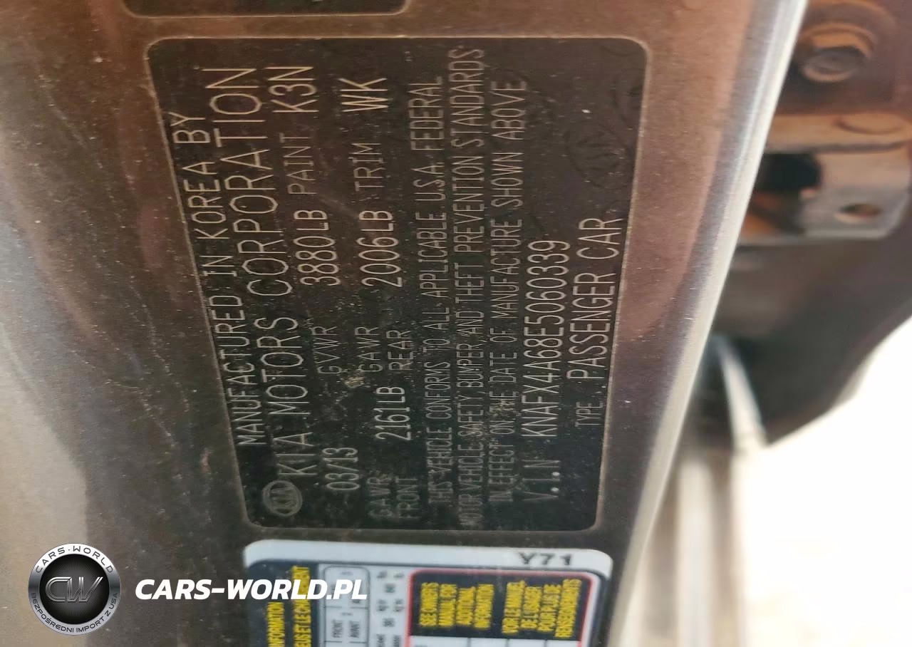 2014 Kia Forte Lx VIN:KNAFX4A68E5060339 - 12