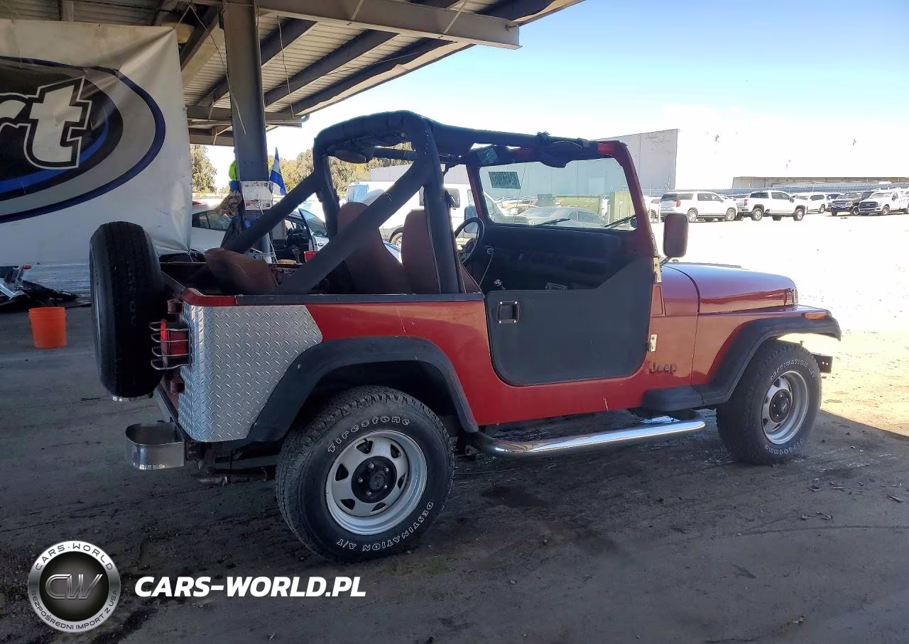 1988 Jeep Wrangler S VIN:2BCHV81S1JB545760 - 3