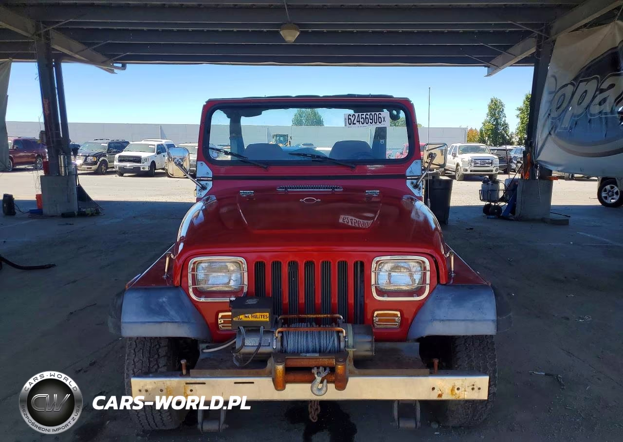 1988 Jeep Wrangler S VIN:2BCHV81S1JB545760 - 5