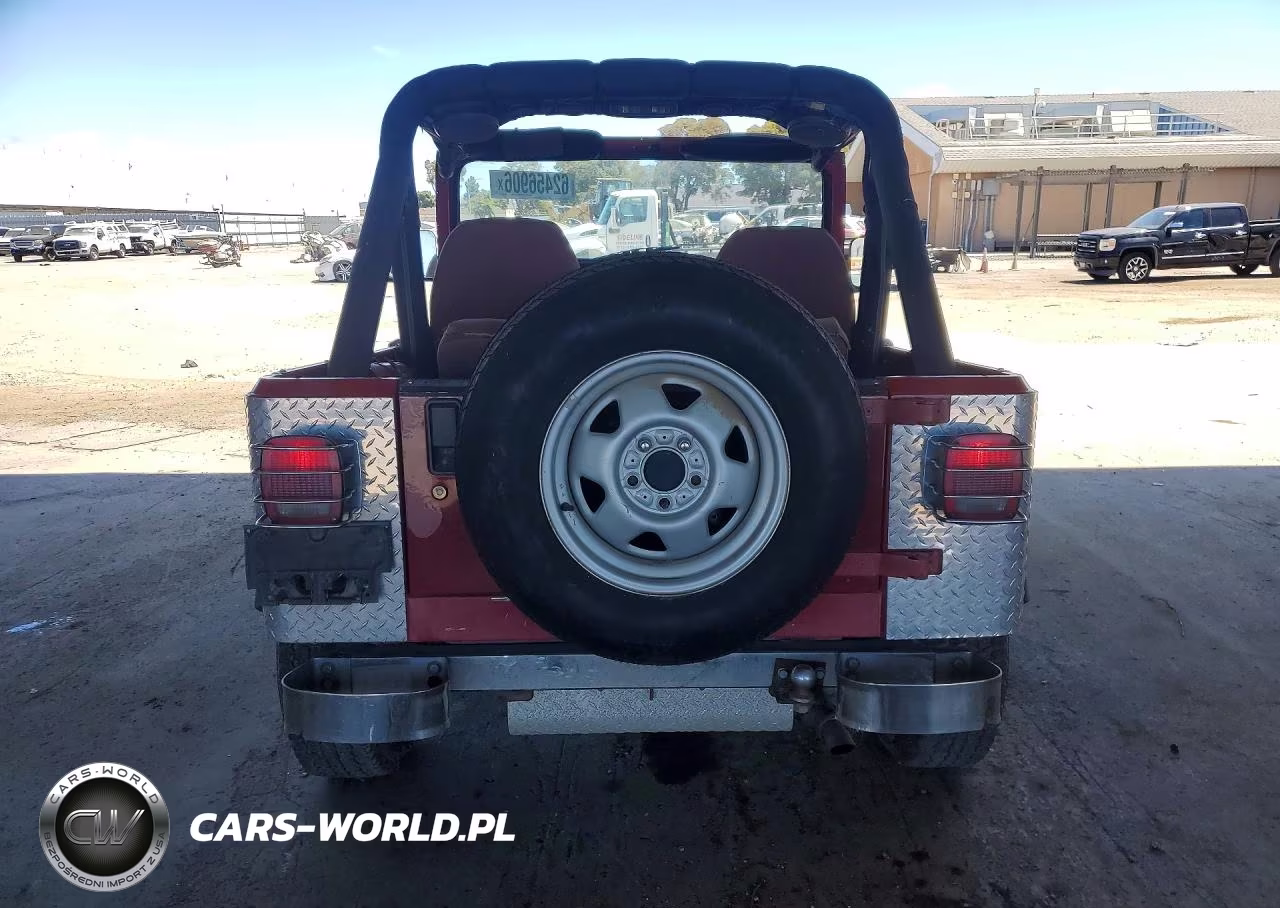 1988 Jeep Wrangler S VIN:2BCHV81S1JB545760 - 6