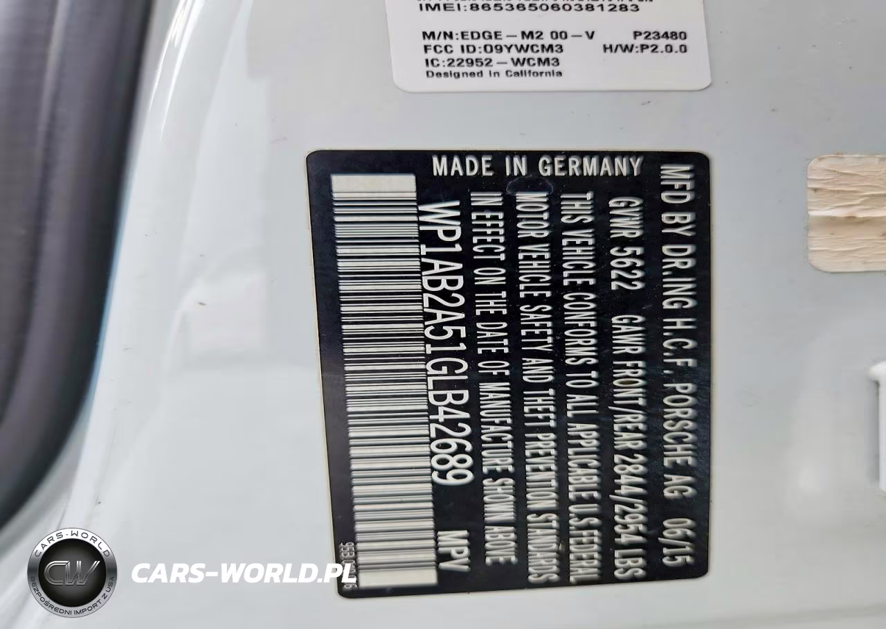 2016 Porsche Macan S VIN:WP1AB2A51GLB42689 - 13