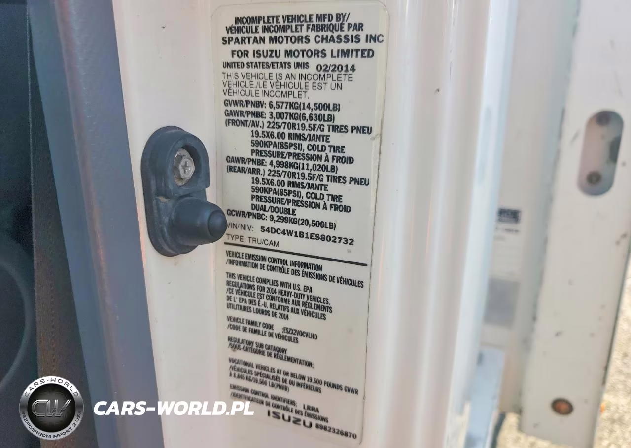 2014 Isuzu Npr Hd VIN:54DC4W1B1ES802732 - 12