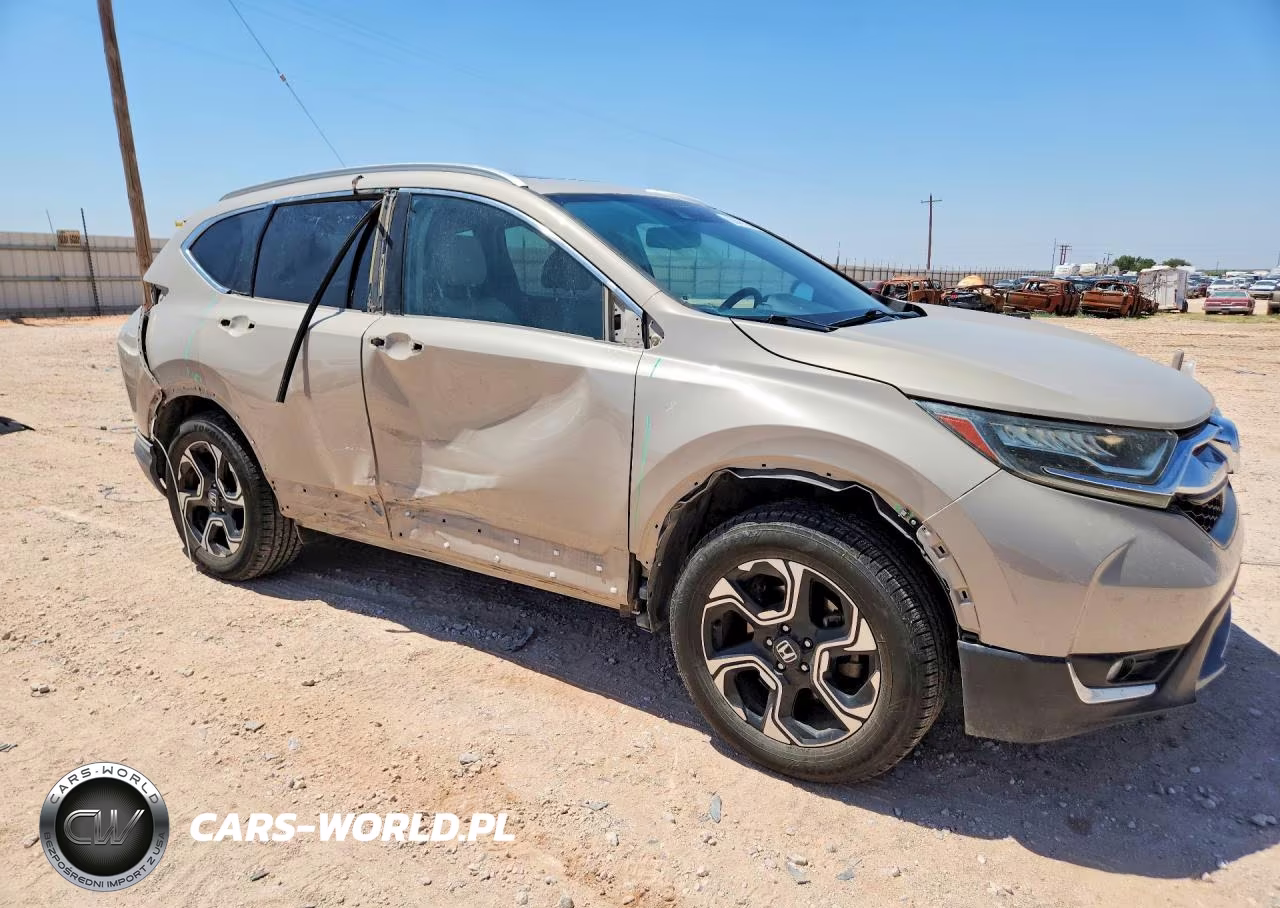 2017 Honda Cr-V Touring VIN:5J6RW2H95HL025100 - 4
