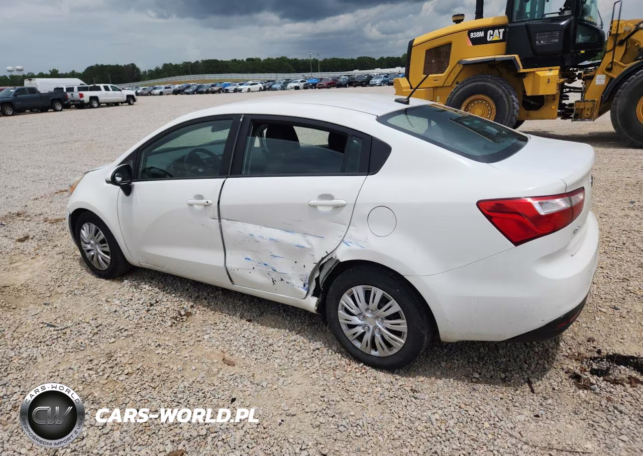 2014 Kia Rio Lx VIN:KNADM4A3XE6344569 - 2