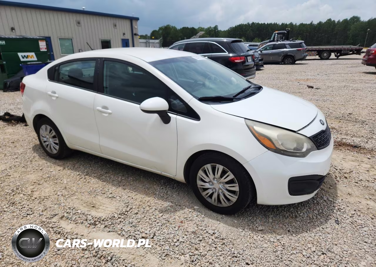 2014 Kia Rio Lx VIN:KNADM4A3XE6344569 - 4