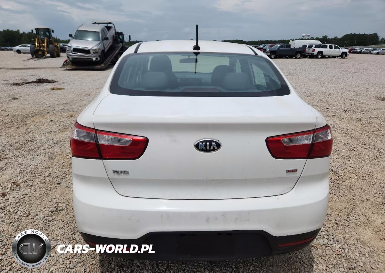 2014 Kia Rio Lx VIN:KNADM4A3XE6344569 - 6