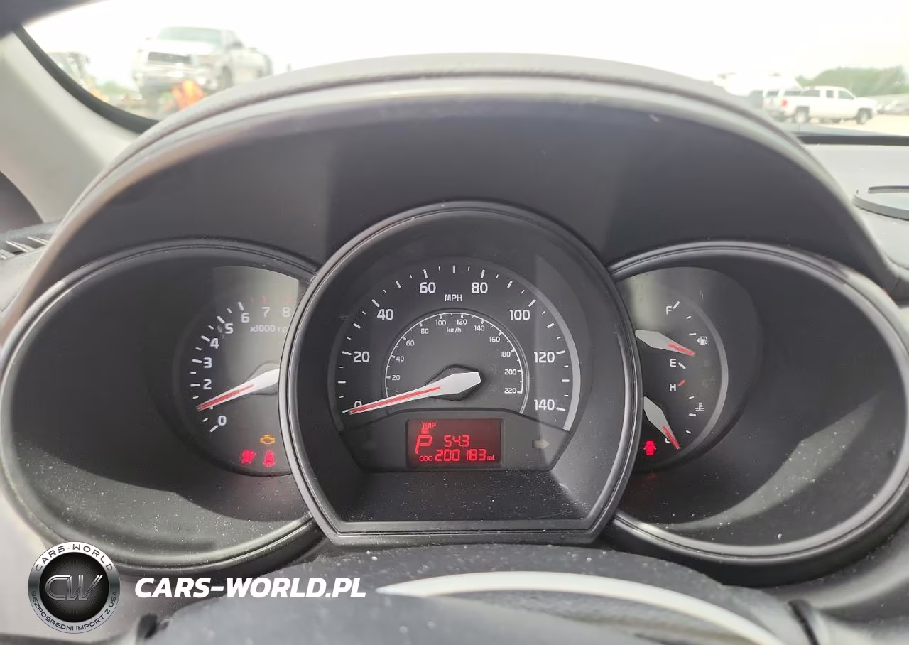 2014 Kia Rio Lx VIN:KNADM4A3XE6344569 - 9