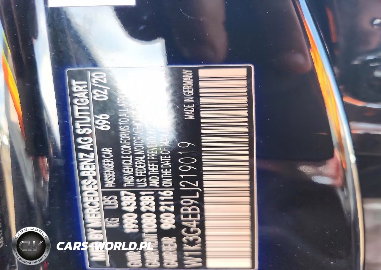 2020 Mercedes-Benz A 220 VIN:W1K3G4EB9LJ219019 - 13