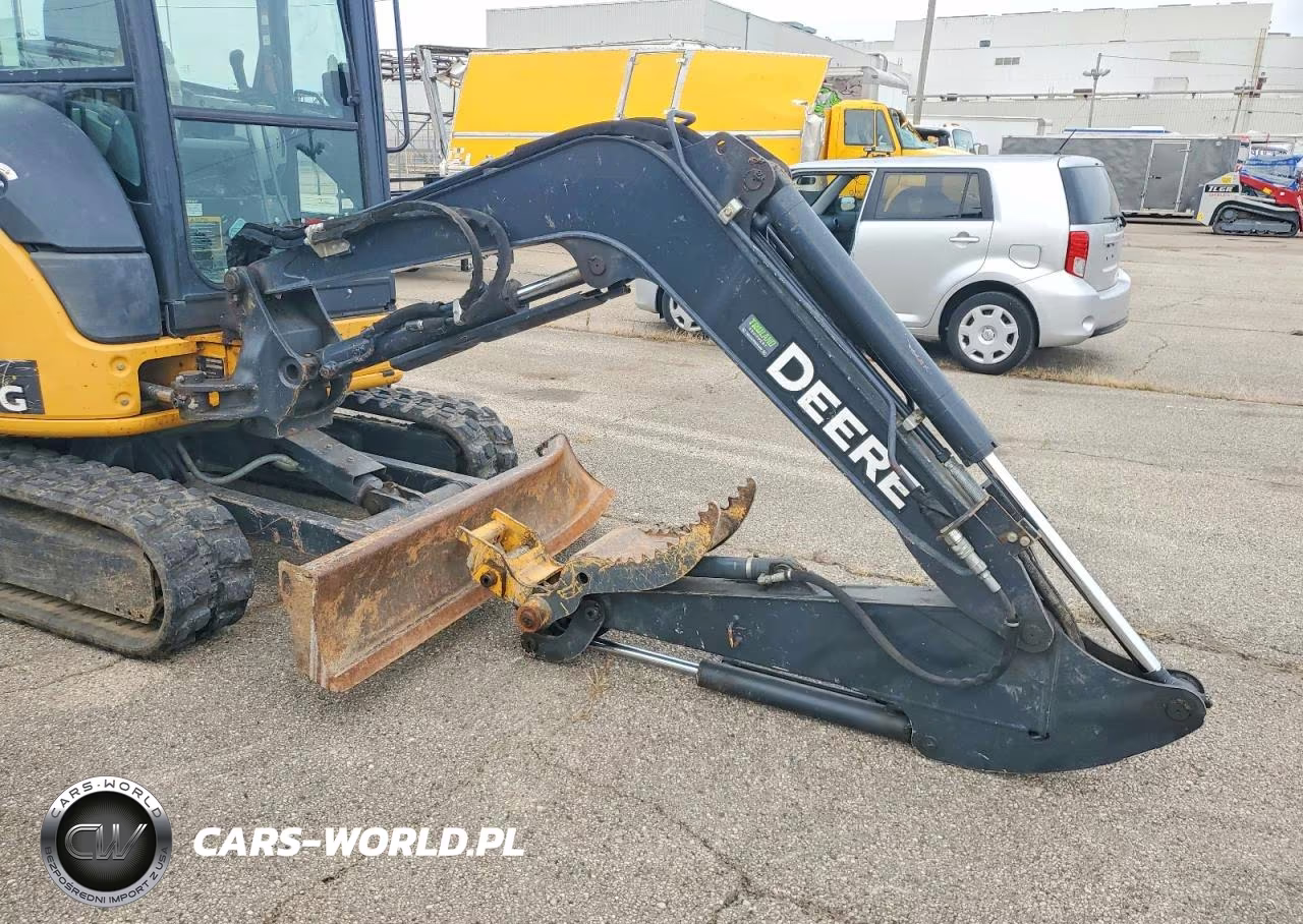 2015 John Deere 35G Mini Excavator VIN:1FF035GXEFK273175 - 6