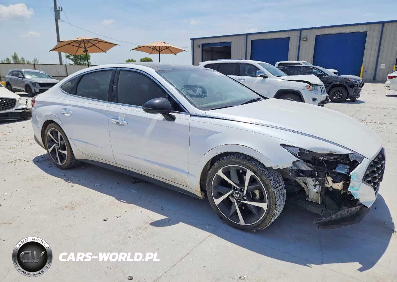 2021 Hyundai Sonata Sel Plus VIN:5NPEJ4J28MH104996 - 4