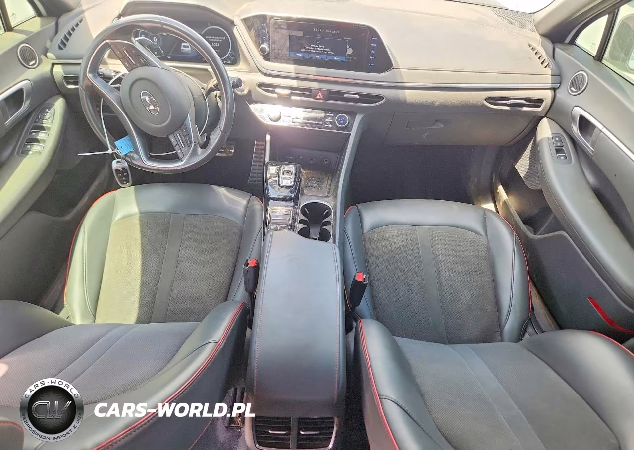 2021 Hyundai Sonata Sel Plus VIN:5NPEJ4J28MH104996 - 8