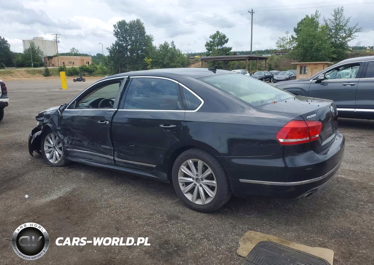 2012 Volkswagen Passat Sel VIN:1VWCH7A3XCC071908 - 2
