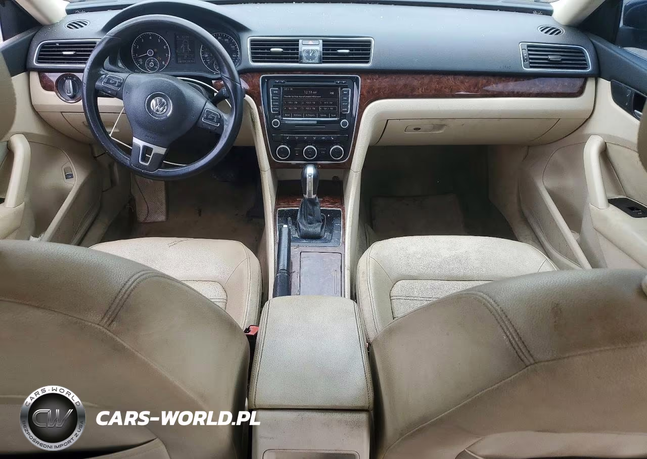 2012 Volkswagen Passat Sel VIN:1VWCH7A3XCC071908 - 8