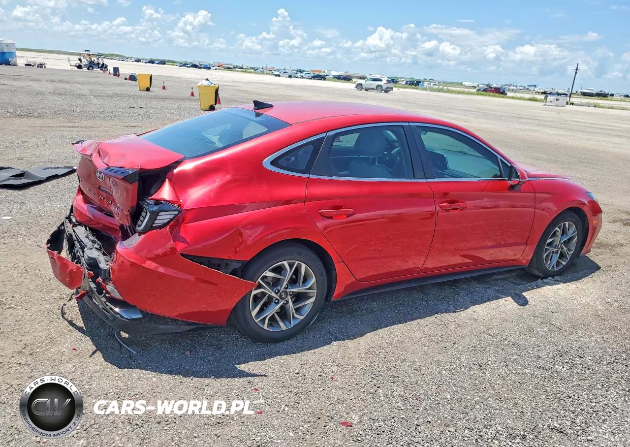 2020 Hyundai Sonata Sel VIN:5NPEL4JA8LH021228 - 3