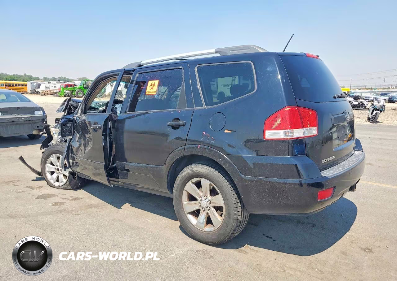 2009 Kia Borrego Lx VIN:KNDJJ741X95023153 - 2