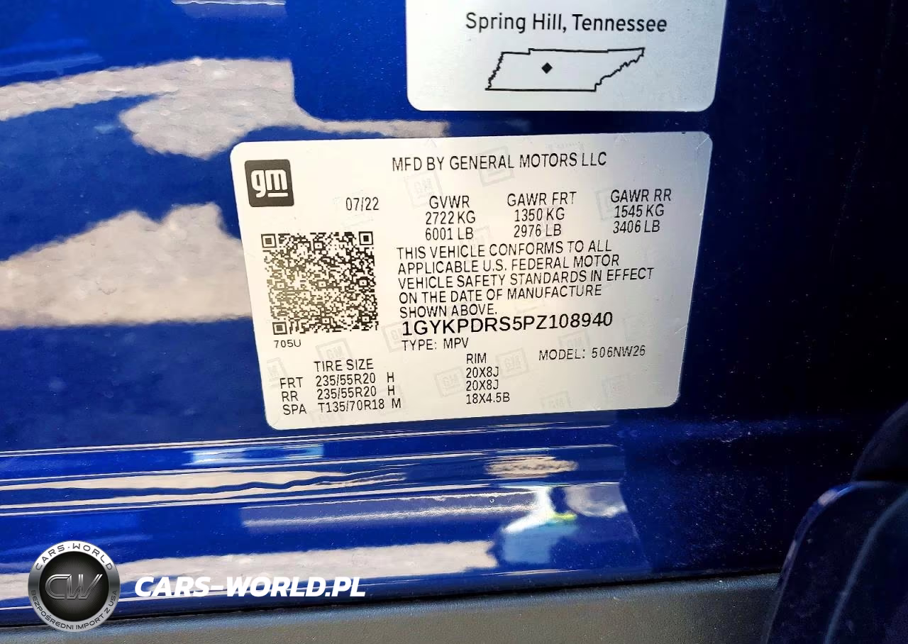 2023 Cadillac Xt6 Premium Luxury VIN:1GYKPDRS5PZ108940 - 14