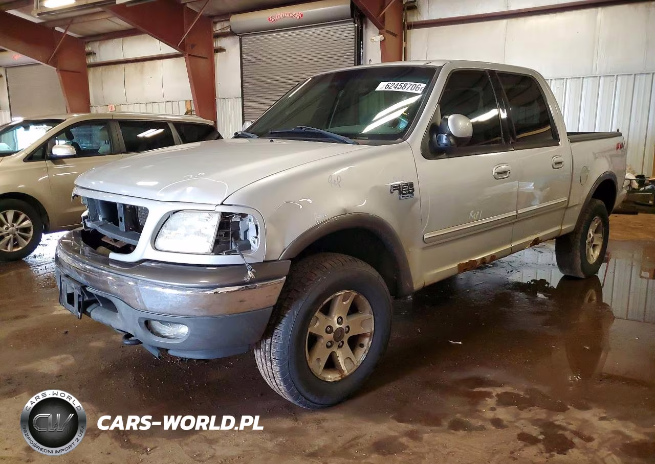 2002 Ford F150 Supercrew VIN:1FTRW08L72KC57300 - 1