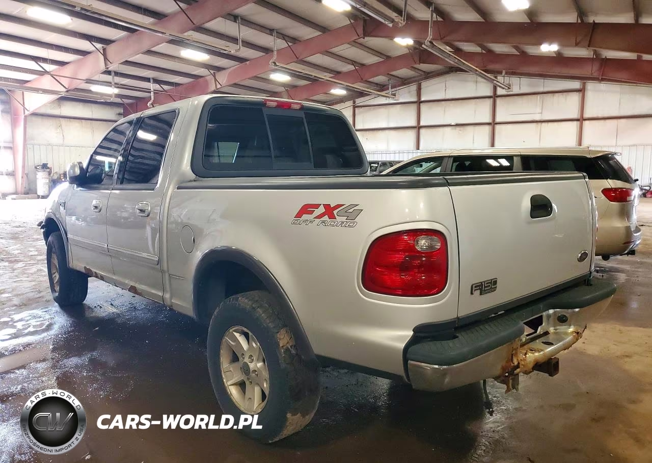 2002 Ford F150 Supercrew VIN:1FTRW08L72KC57300 - 2