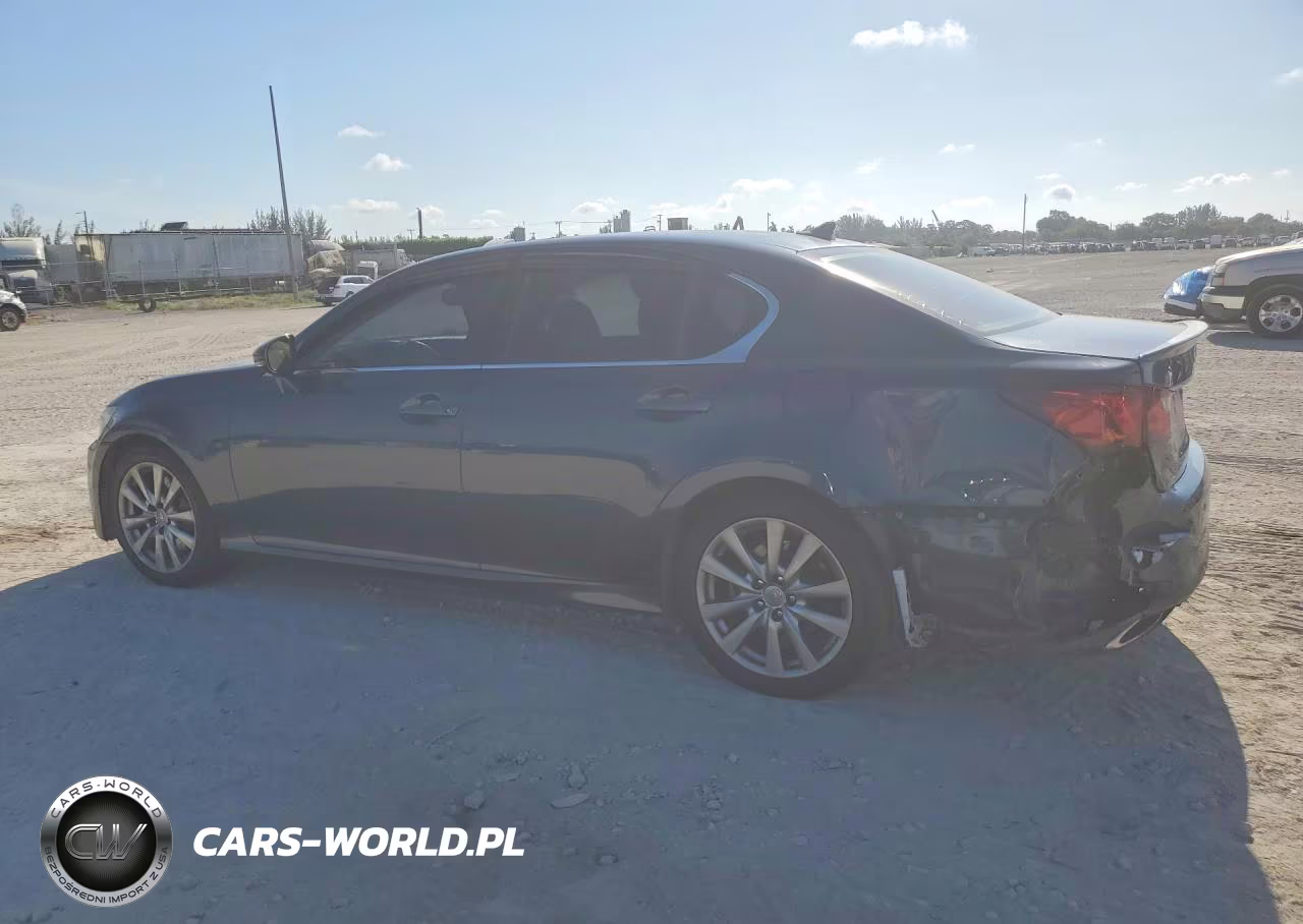 2013 Lexus Gs 350 VIN:JTHBE1BL5D5027564 - 2