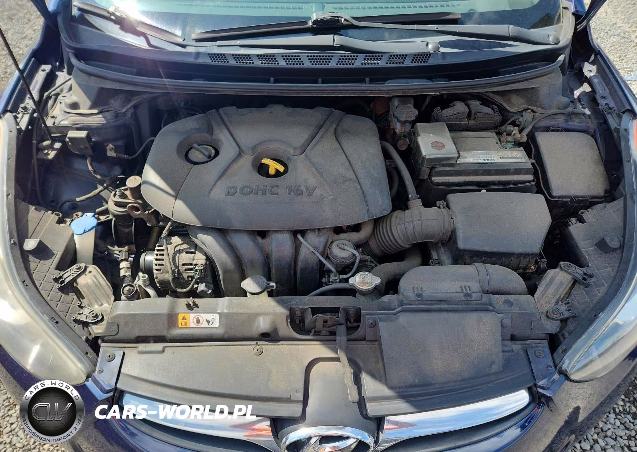 2013 Hyundai Elantra Gls VIN:5NPDH4AE2DH331408 - 11