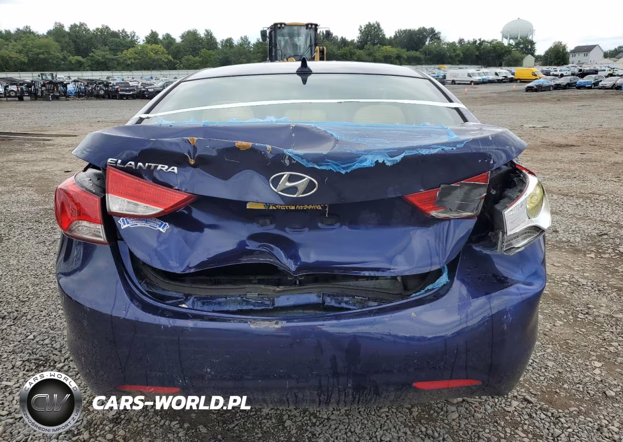 2013 Hyundai Elantra Gls VIN:5NPDH4AE2DH331408 - 6