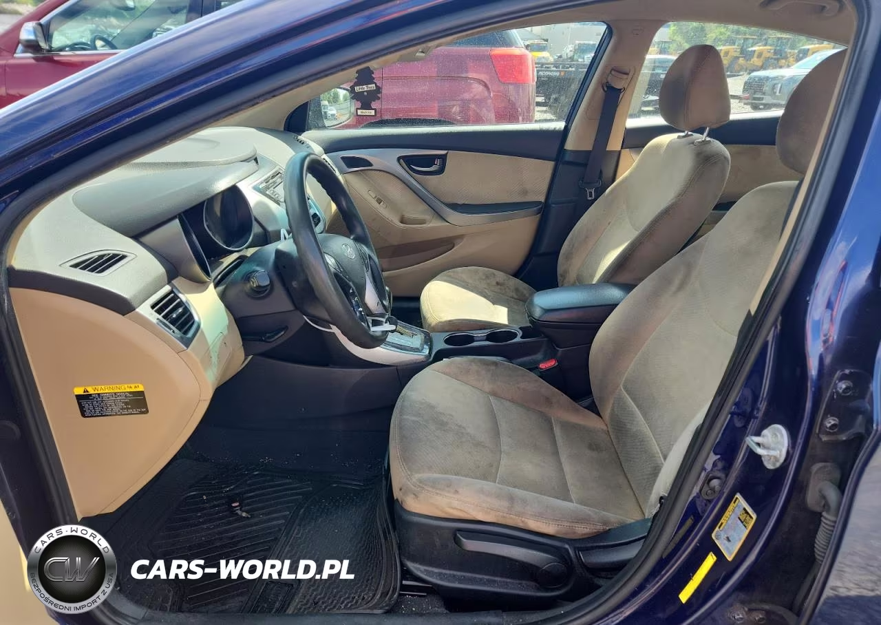2013 Hyundai Elantra Gls VIN:5NPDH4AE2DH331408 - 7