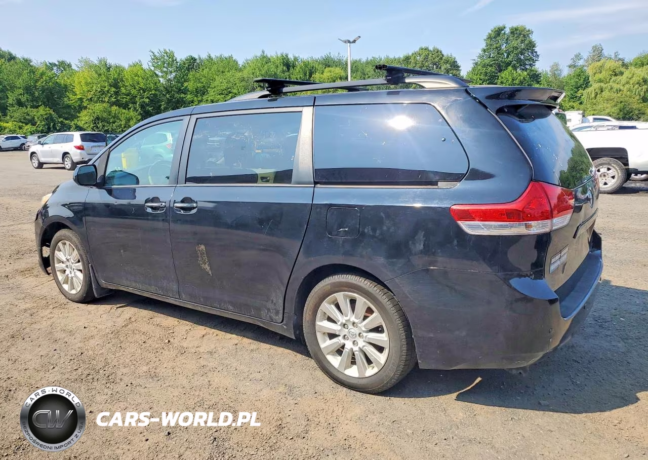 2013 Toyota Sienna Xle 7-Passenger VIN:5TDDK3DC4DS057922 - 2