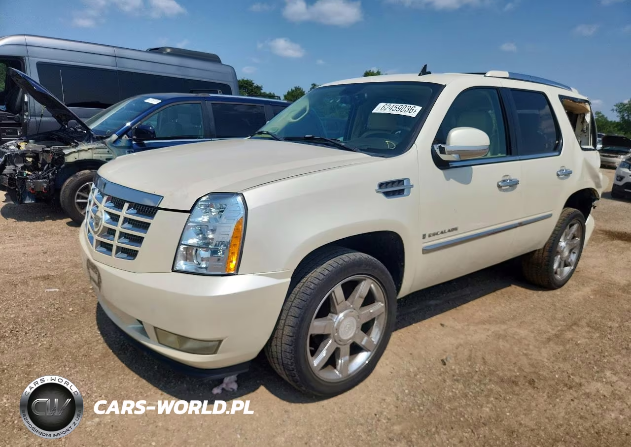 2008 Cadillac Escalade Luxury VIN:1GYFK63878R165327 - 1