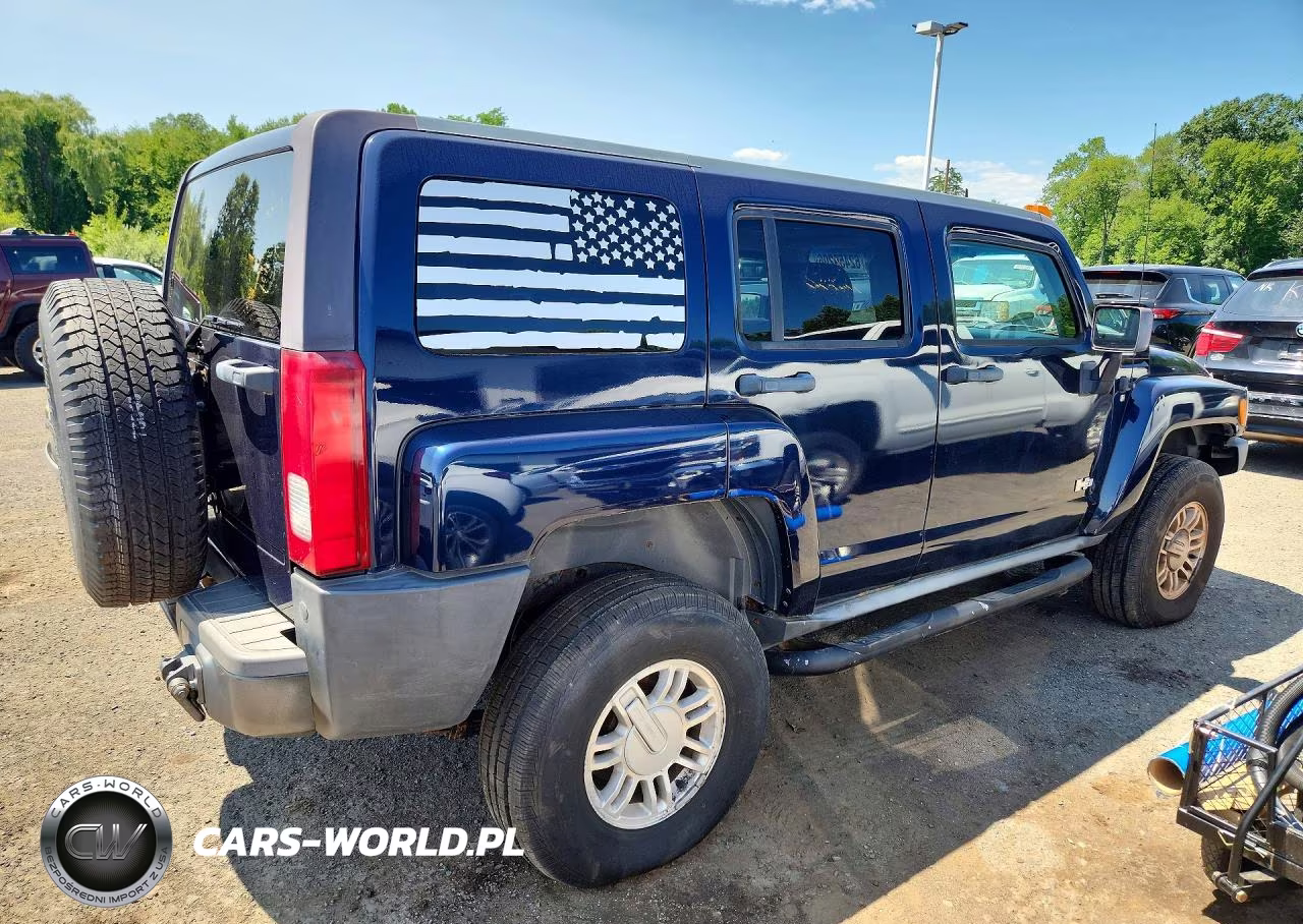 2007 Hummer H3 VIN:5GTDN13E378172303 - 3