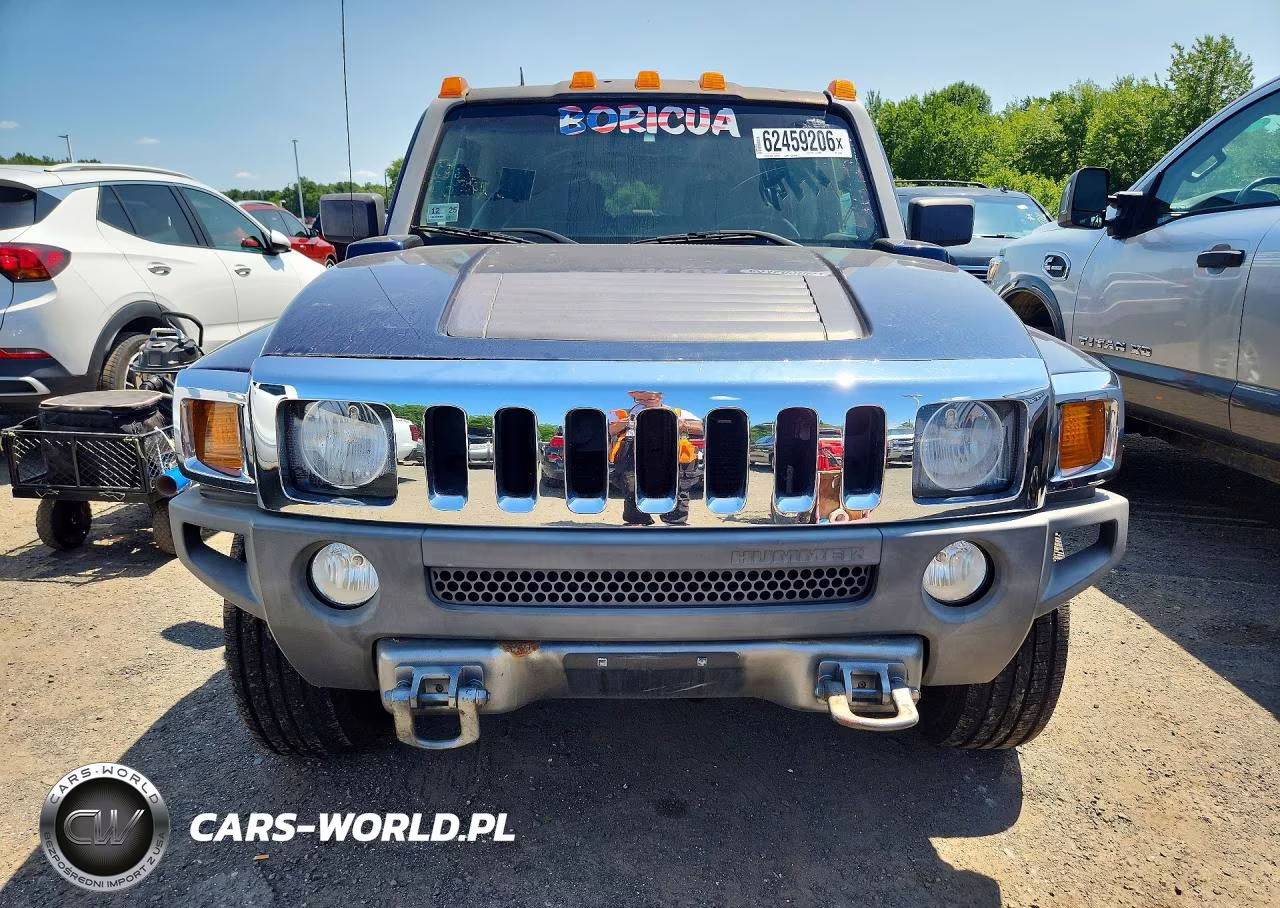 2007 Hummer H3 VIN:5GTDN13E378172303 - 5