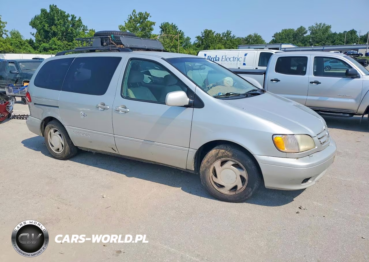 2003 Toyota Sienna Le VIN:4T3ZF13C83U552959 - 4